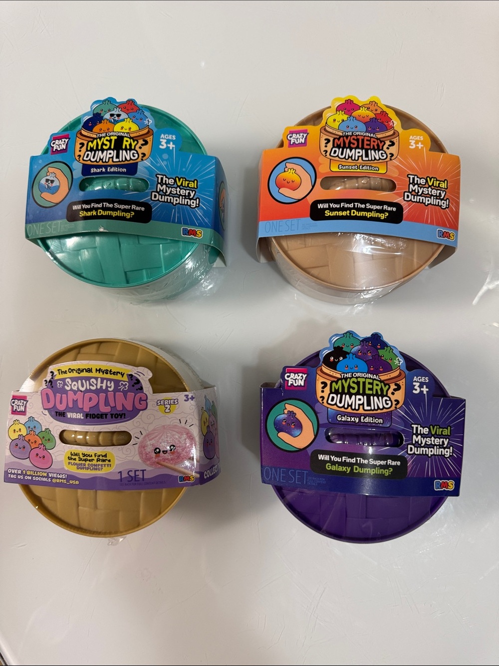 Mystery Dumpling Bundle – 4 Different Editions New